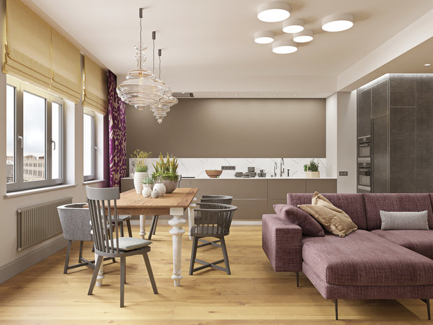 Фото из портфолио Донской Олимп – фотографии дизайна интерьеров на INMYROOM