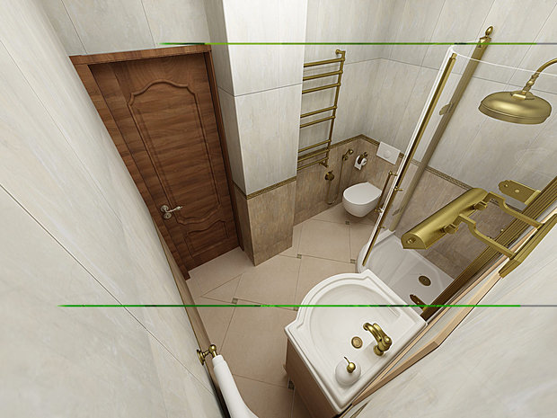 Фото из портфолио Классика жанра. Ванные. – фотографии дизайна интерьеров на InMyRoom.ru