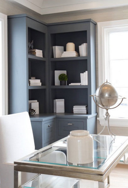 Фотография: Кабинет в стиле Прованс и Кантри, Декор интерьера, Мебель и свет, Советы, Белый, как оформить пустой угол, пустой угол в квартире – фото на INMYROOM Фотография: Кабинет в стиле Прованс и Кантри, Декор интерьера, Мебель и свет, Советы, Белый, как оформить пустой угол, пустой угол в квартире – фото на INMYROOM