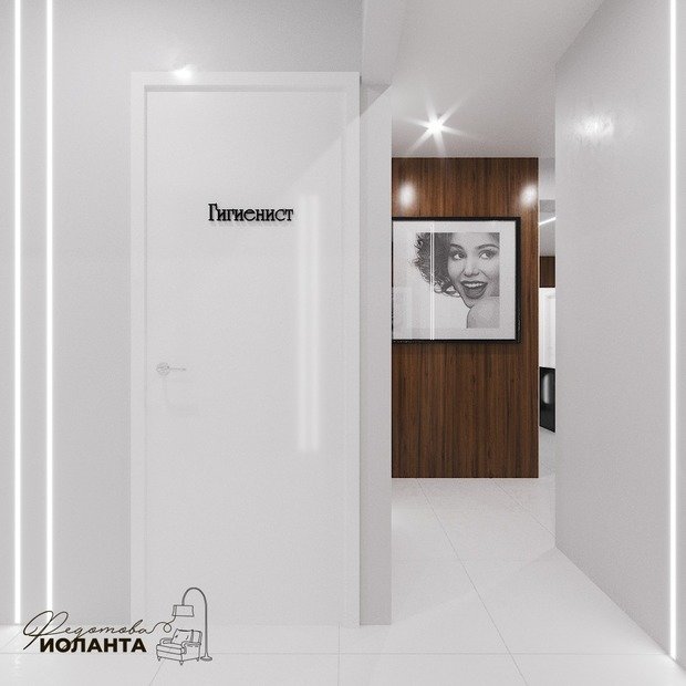 Фото из портфолио Стоматология (коридоры) – фотографии дизайна интерьеров на INMYROOM