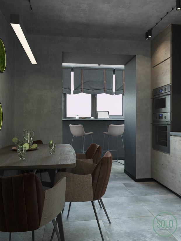 Фото из портфолио Loft House – фотографии дизайна интерьеров на INMYROOM