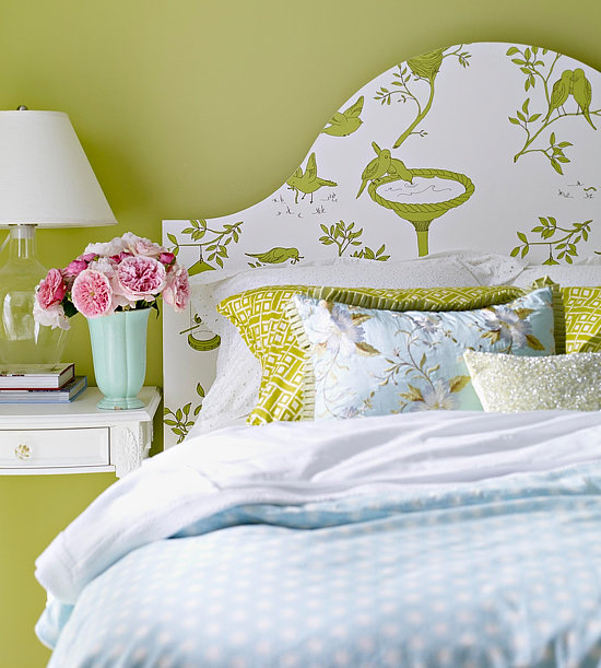 Фотография: Спальня в стиле Прованс и Кантри, Декор интерьера, DIY, Обои – фото на INMYROOM