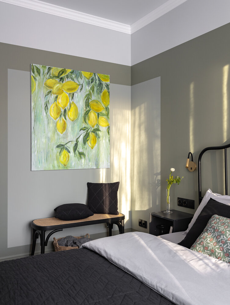 Фотография: Спальня в стиле Современный, Эклектика, Квартира, Проект недели, Челябинск, Монолитный дом, 2 комнаты, 40-60 метров, Наталья Шостак – фото на INMYROOM Фотография: Спальня в стиле Современный, Эклектика, Квартира, Проект недели, Челябинск, Монолитный дом, 2 комнаты, 40-60 метров, Наталья Шостак – фото на INMYROOM