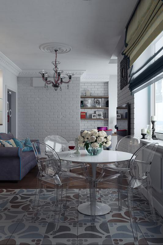 Фото из портфолио Воздушный лофт – фотографии дизайна интерьеров на INMYROOM