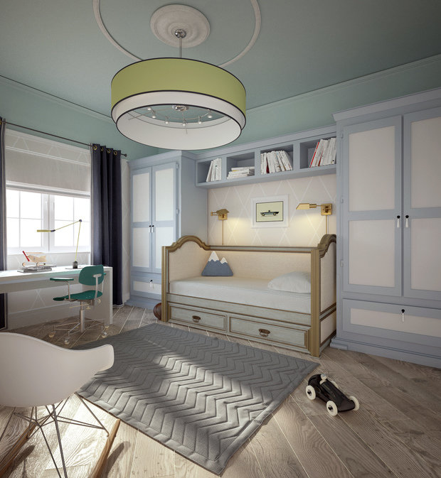 Фото из портфолио Частный дом в пос. Атолино (230 м2) для молодой семьи – фотографии дизайна интерьеров на INMYROOM