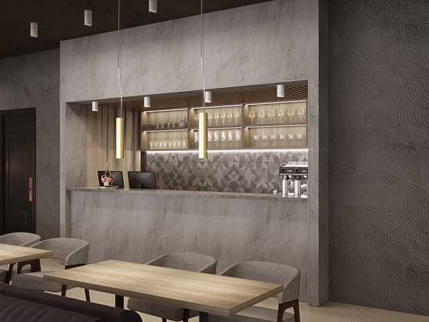 Фото из портфолио Гурман-кафе "ПитьКофе" – фотографии дизайна интерьеров на INMYROOM