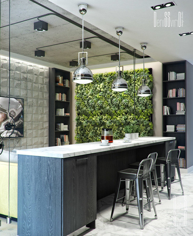 Фото из портфолио City Loft – фотографии дизайна интерьеров на INMYROOM