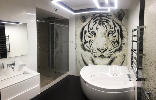 Фото из портфолио Квартира с камином – фотографии дизайна интерьеров на INMYROOM