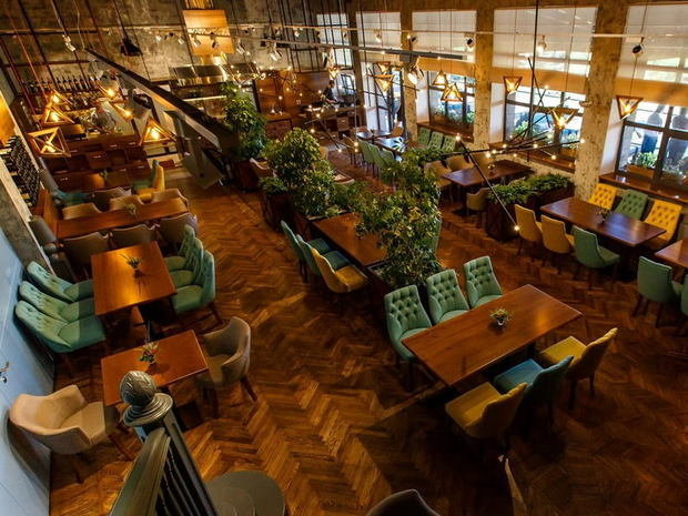 Фото из портфолио PRIRODA RESTAURANT – фотографии дизайна интерьеров на INMYROOM
