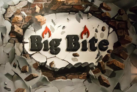 3D-пролом для кафе Big Bite