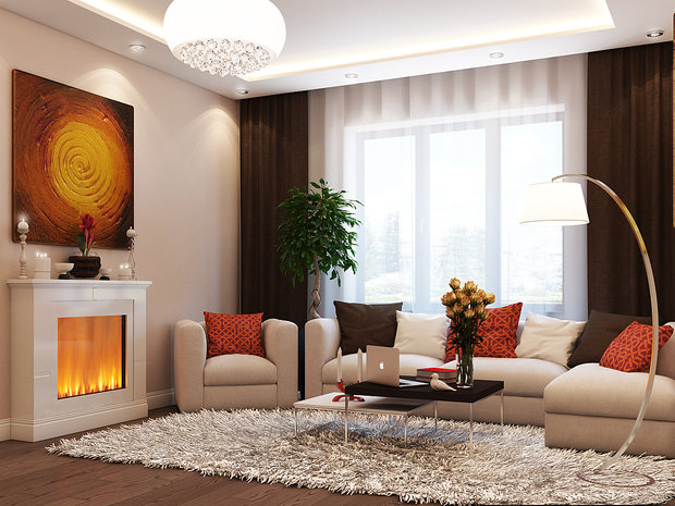 Фото из портфолио Дом в теплых тонах – фотографии дизайна интерьеров на INMYROOM