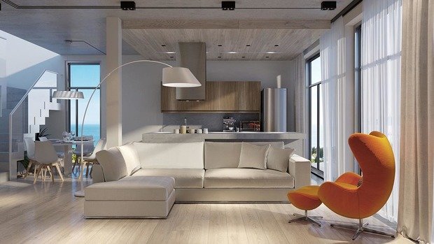 Фото из портфолио Villa Sochi – фотографии дизайна интерьеров на INMYROOM