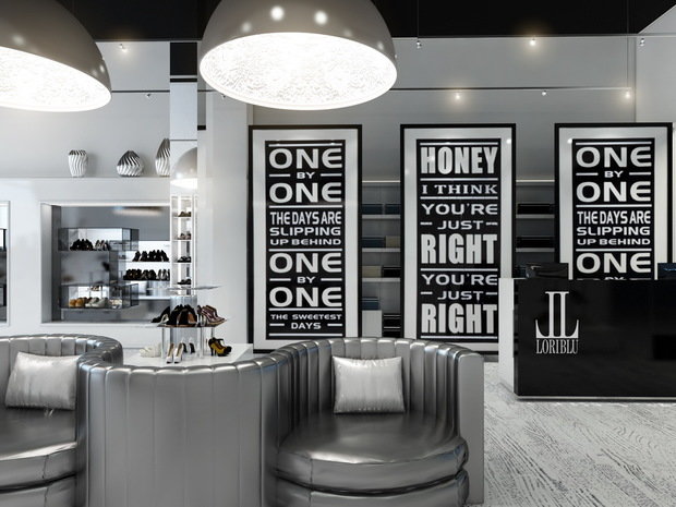 Фото из портфолио Дизай бутика LoriBlu. Зал 3. – фотографии дизайна интерьеров на INMYROOM