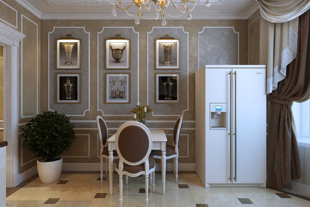 Фото из портфолио Квартира на Старом Арбате – фотографии дизайна интерьеров на INMYROOM