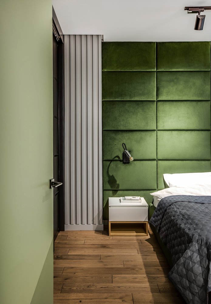 Фотография: Спальня в стиле Минимализм, Современный, Квартира, Проект недели, Киев, Boho Studio, 3 комнаты, 60-90 метров – фото на INMYROOM