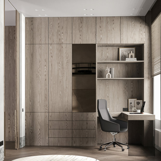 Фото из портфолио ДП Большая Почтовая, 114 м2 – фотографии дизайна интерьеров на INMYROOM