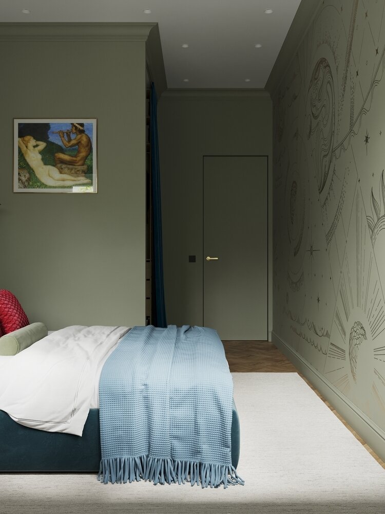 Фотография: Спальня в стиле Современный, Классический, Квартира, Проект дня, Санкт-Петербург, 40-60 метров, Юлия Бабинцева, YUHOME design – фото на INMYROOM Фотография: Спальня в стиле Современный, Классический, Квартира, Проект дня, Санкт-Петербург, 40-60 метров, Юлия Бабинцева, YUHOME design – фото на INMYROOM