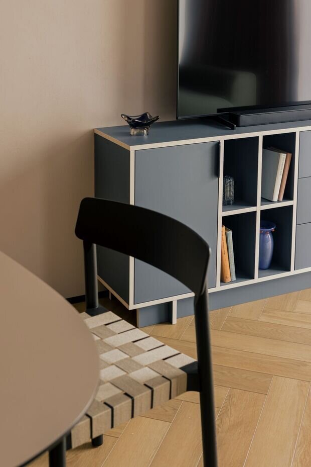 Фотография: Гостиная в стиле Современный, Квартира, Проект дня, Беларусь, Минск, Более 90 метров – фото на INMYROOM