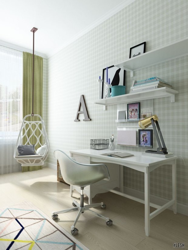 Фото из портфолио Beringa 110 м. | Легкая эклектика – фотографии дизайна интерьеров на INMYROOM