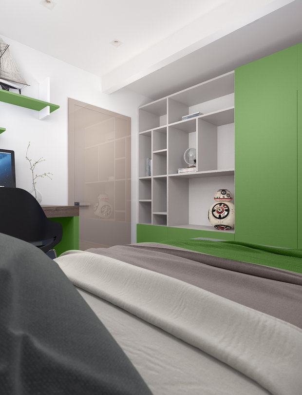 Фото из портфолио Детская спальня – фотографии дизайна интерьеров на INMYROOM