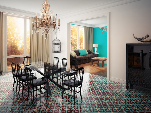 Фотография: Кухня и столовая в стиле Эклектика – фото на INMYROOM