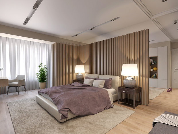 Фото из портфолио Спальня – фотографии дизайна интерьеров на INMYROOM