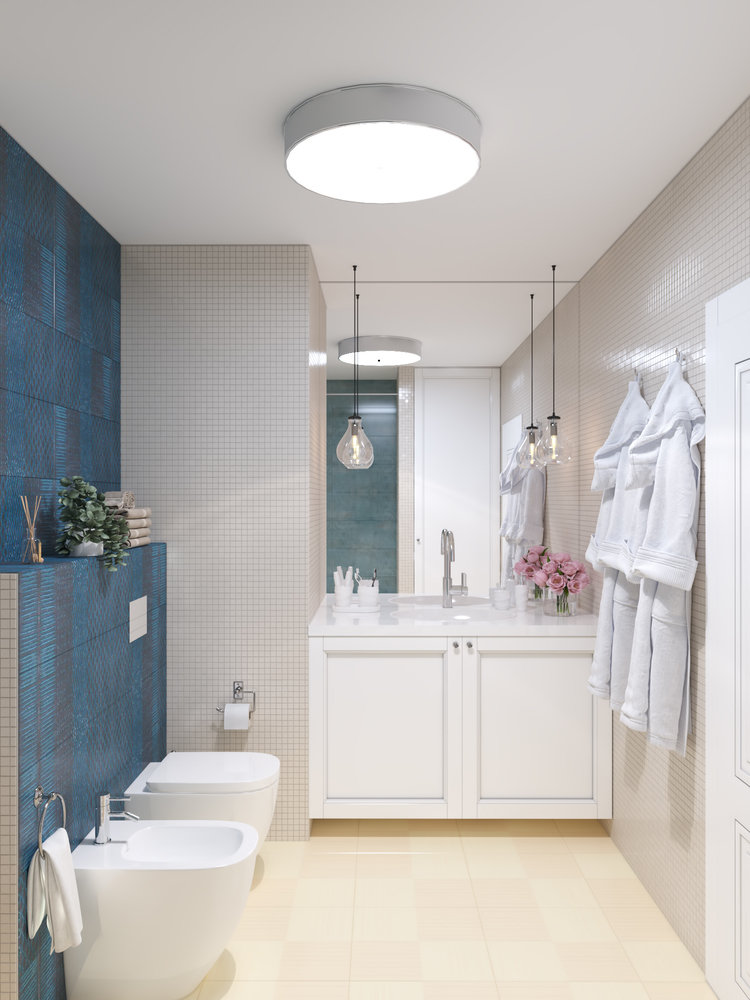 Фотография: Ванная в стиле Современный, Квартира, Проект недели, Москва, Ирина Кривцова, Монолитный дом, 1 комната, 40-60 метров – фото на INMYROOM Фотография: Ванная в стиле Современный, Квартира, Проект недели, Москва, Ирина Кривцова, Монолитный дом, 1 комната, 40-60 метров – фото на INMYROOM