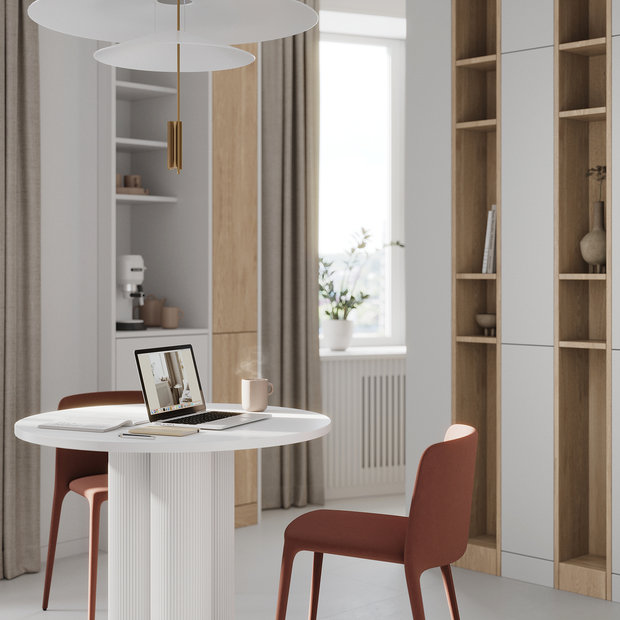 Фото из портфолио Однокомнатная квартира СПб, 45 м2 – фотографии дизайна интерьеров на INMYROOM