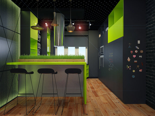 Фото из портфолио Квартира с историей – фотографии дизайна интерьеров на INMYROOM