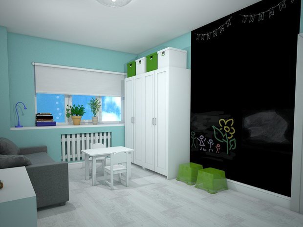 Фото из портфолио Детская – фотографии дизайна интерьеров на INMYROOM