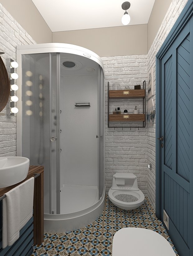 Фотография: Ванная в стиле Скандинавский, Квартира, Проект недели, Zi-Design Interiors – фото на INMYROOM