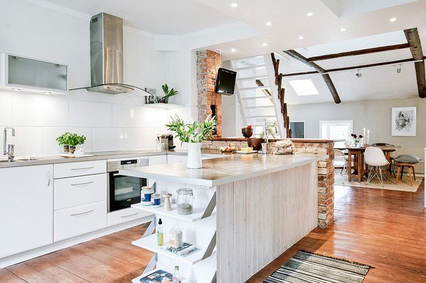 Фото из портфолио ЛОФТ : Первозданная «промышленная эстетика» – фотографии дизайна интерьеров на INMYROOM