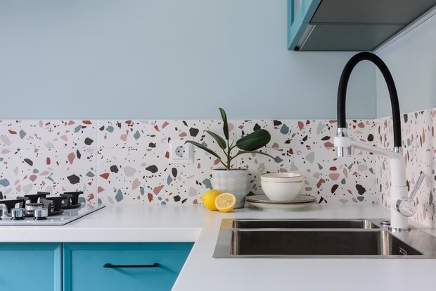 Фотография: Кухня и столовая в стиле Эклектика, Квартира, Проект недели, Москва, 3 комнаты, 60-90 метров, Валерия Шиманская – фото на INMYROOM