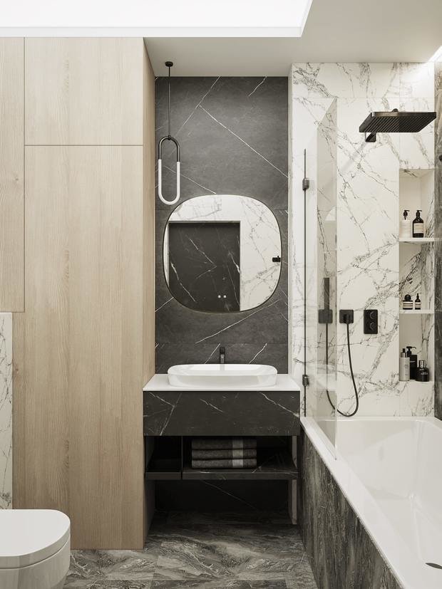 Фото из портфолио ЖК Парус – фотографии дизайна интерьеров на INMYROOM