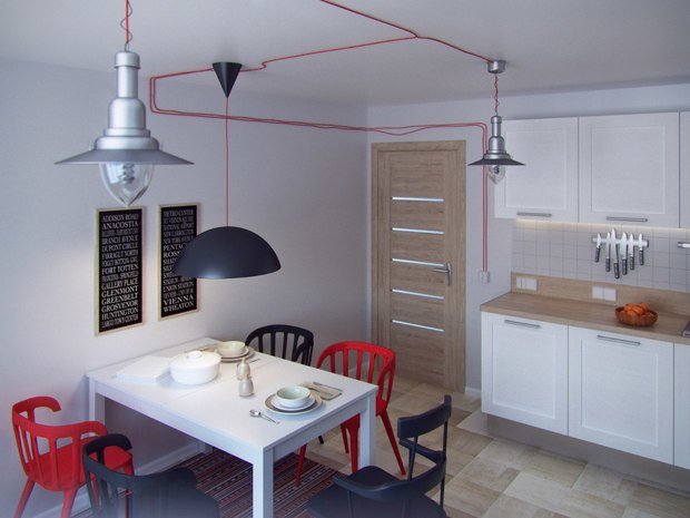 Фото из портфолио Кухня с небольшим бюджетом в г. Екатеринбург – фотографии дизайна интерьеров на INMYROOM