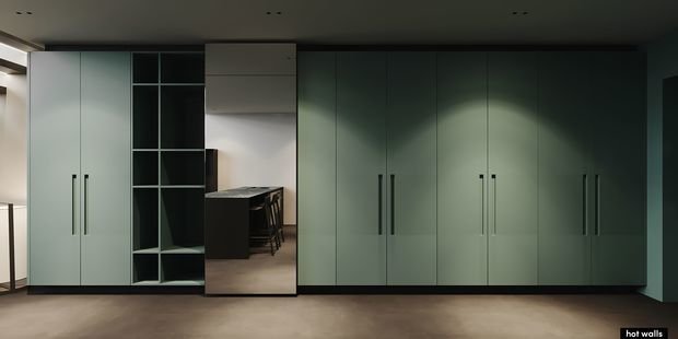 Фото из портфолио Calacatta Green – фотографии дизайна интерьеров на INMYROOM