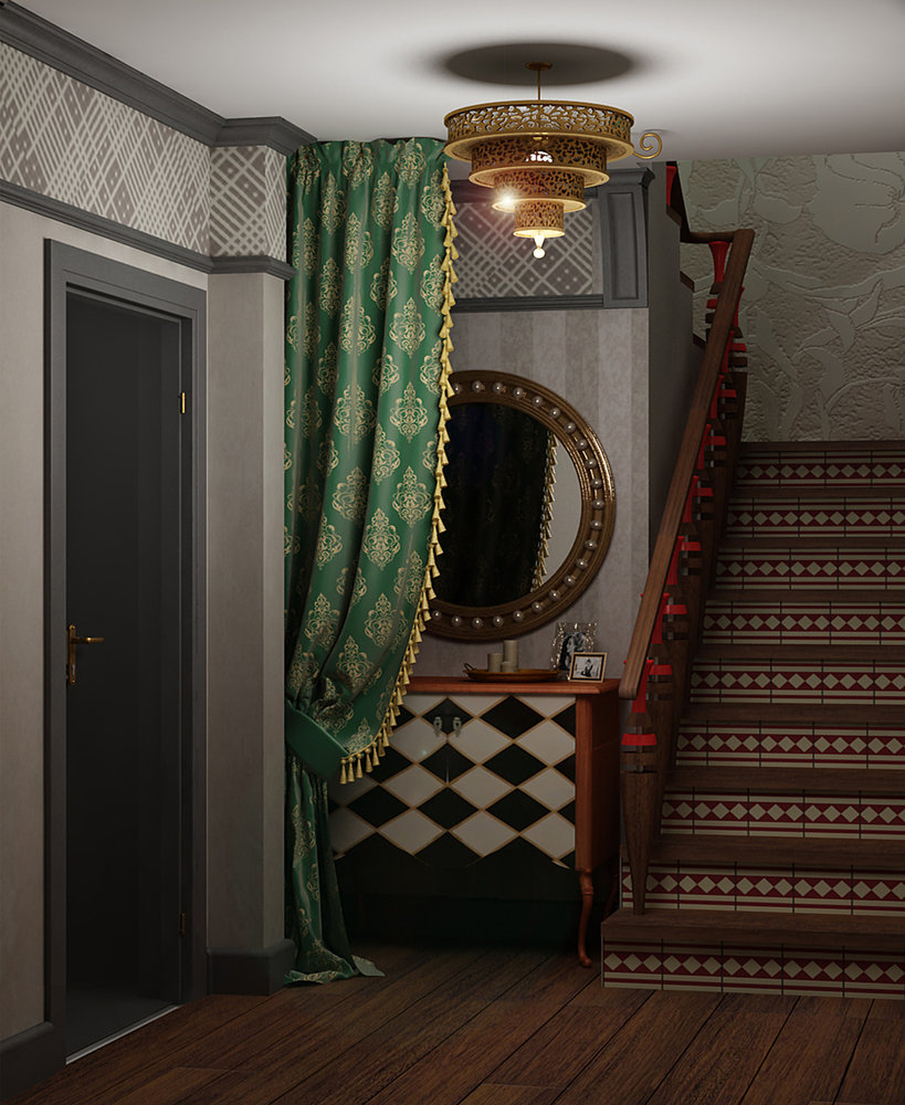 Фото из портфолио Частный «Spa-dom» в колониальном стиле – фотографии дизайна интерьеров на INMYROOM Фото из портфолио Частный «Spa-dom» в колониальном стиле – фотографии дизайна интерьеров на INMYROOM