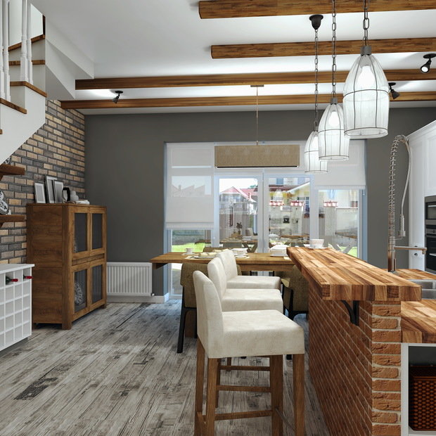 Фото из портфолио P&K TownHouse – фотографии дизайна интерьеров на INMYROOM