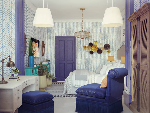 Фото из портфолио АПАРТАМЕНТЫ ЖК "СТУДЕНЧЕСКАЯ 20" – фотографии дизайна интерьеров на INMYROOM