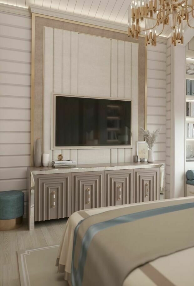 Фото из портфолио Дом 281,5 м² в КП Руза Фэмили: светлый интерьер для светлой семьи – фотографии дизайна интерьеров на INMYROOM