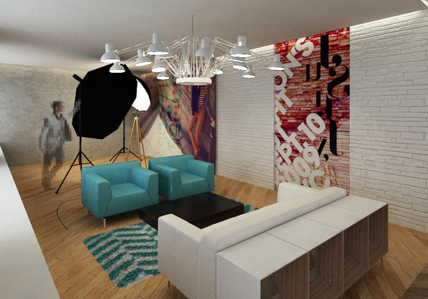 Фото из портфолио Квартира фотостудия – фотографии дизайна интерьеров на INMYROOM