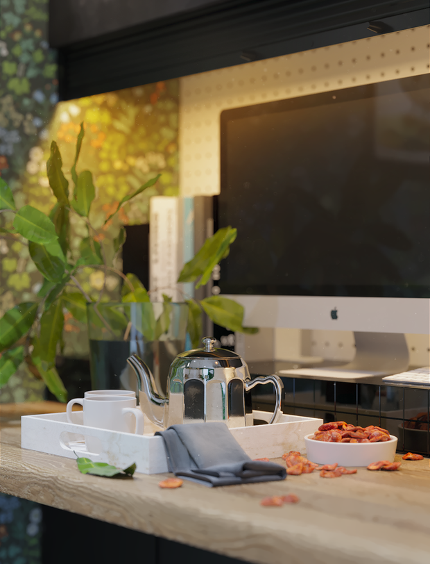 Фотография: Кухня и столовая в стиле Скандинавский, Квартира, Проект дня, Московская область, 1 комната, до 40 метров, Ира Носова – фото на INMYROOM