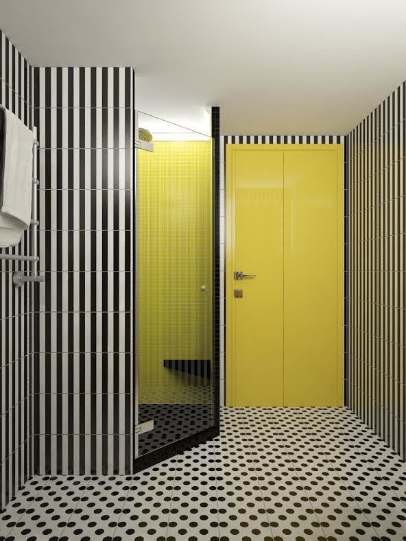 Фото из портфолио Яркая эклектичная 2-х ярусная квартира-мансарда – фотографии дизайна интерьеров на INMYROOM