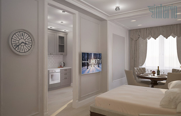 Фото из портфолио Квартира, 41кв.м., Август 2018 – фотографии дизайна интерьеров на INMYROOM