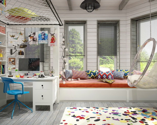 Фото из портфолио Комната девочки, немного аниме – фотографии дизайна интерьеров на INMYROOM