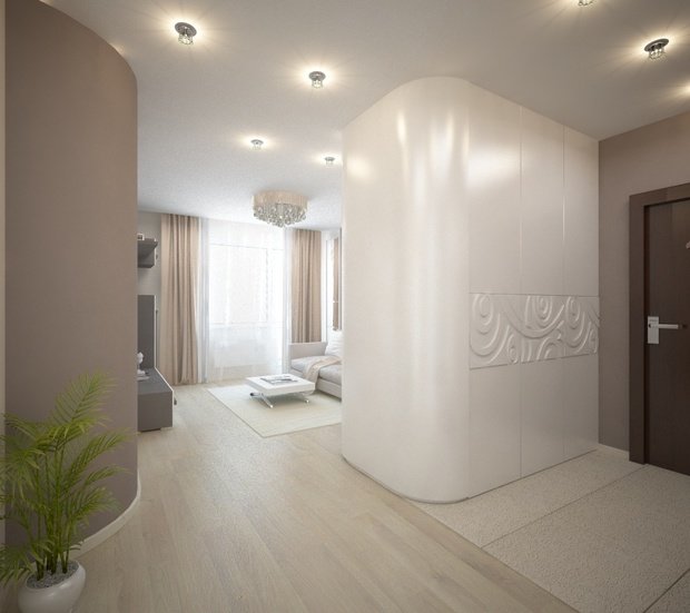 Фото из портфолио Квартира в пастельных тонах – фотографии дизайна интерьеров на INMYROOM
