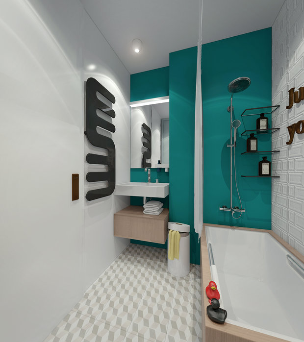 Фотография: Ванная в стиле Лофт – фото на INMYROOM