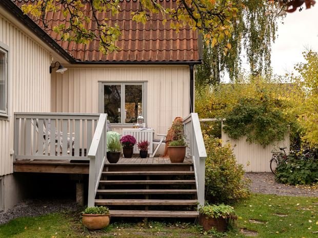 Фотография: Терраса в стиле Скандинавский, Минимализм, Дом и дача, 4 и больше, Более 90 метров – фото на INMYROOM