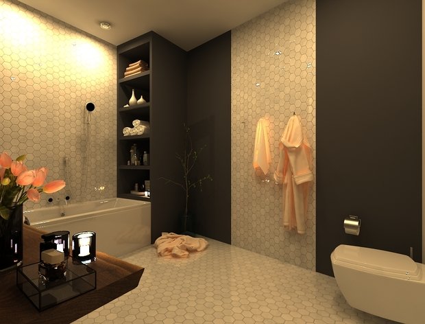 Фото из портфолио Проект квартиры в Уфе – фотографии дизайна интерьеров на INMYROOM