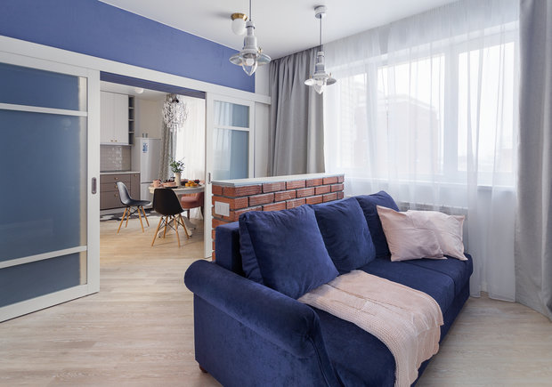 Фото из портфолио 48м2 Neloft Реализация – фотографии дизайна интерьеров на INMYROOM